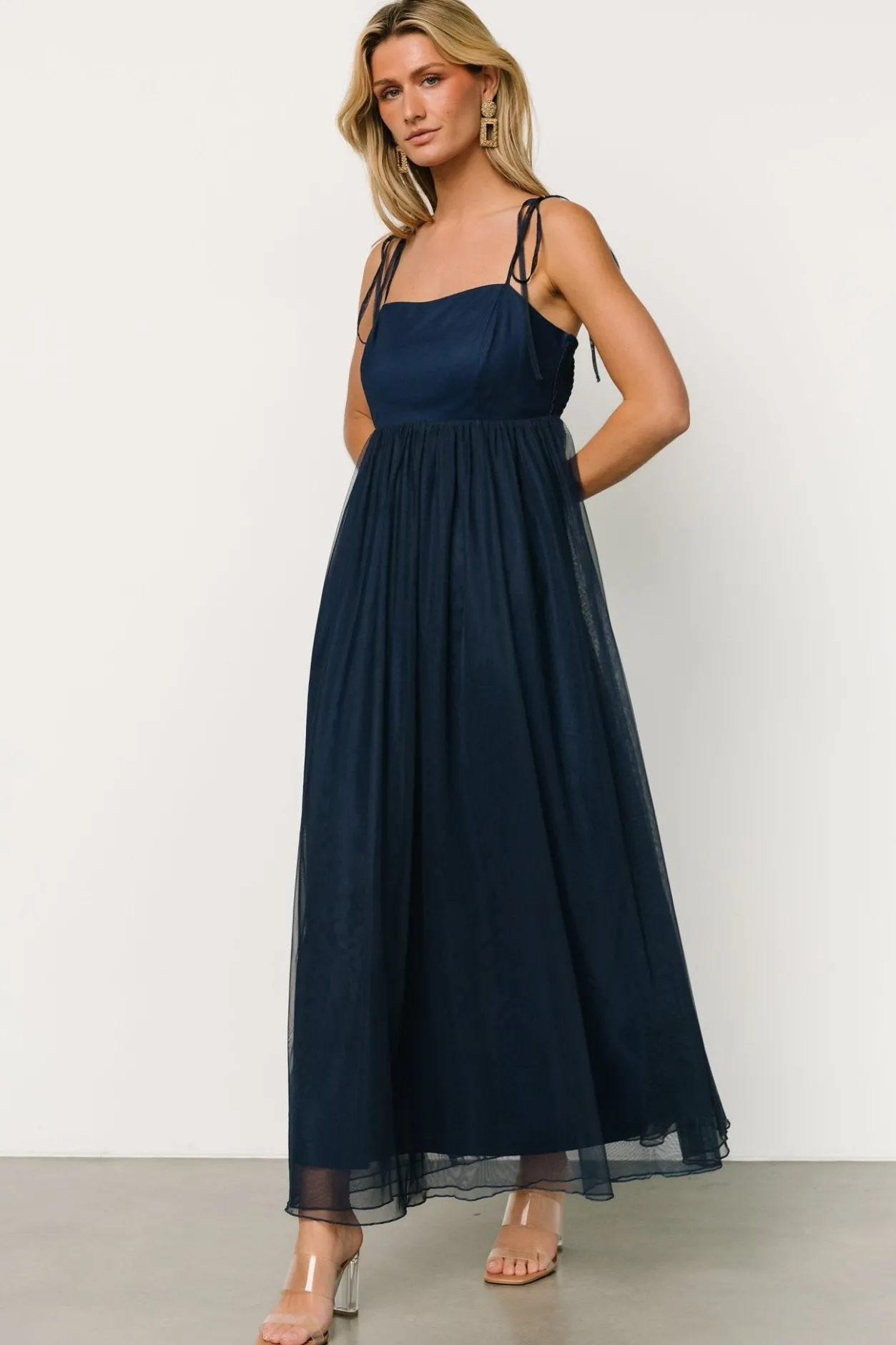Best Baltic Born Fiona Tulle Maxi Dress | Midnight Blue MidnightBlue