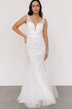 Discount Baltic Born Fleurette Bridal Gown | White