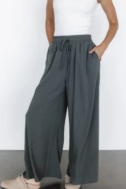 Hot Baltic Born Florence Textured Pants | Olive