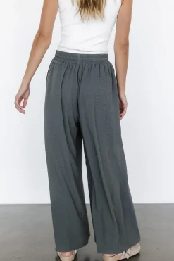Hot Baltic Born Florence Textured Pants | Olive