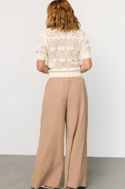 Hot Baltic Born Florence Textured Pants | Beige