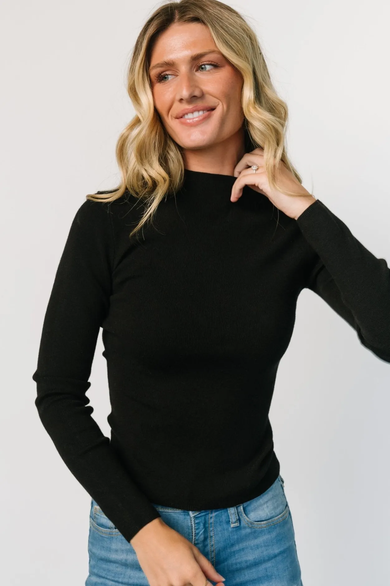 Best Baltic Born Frances Knit Top | Black