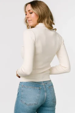 New Baltic Born Frances Knit Top | Ivory