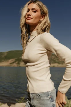 New Baltic Born Frances Knit Top | Ivory
