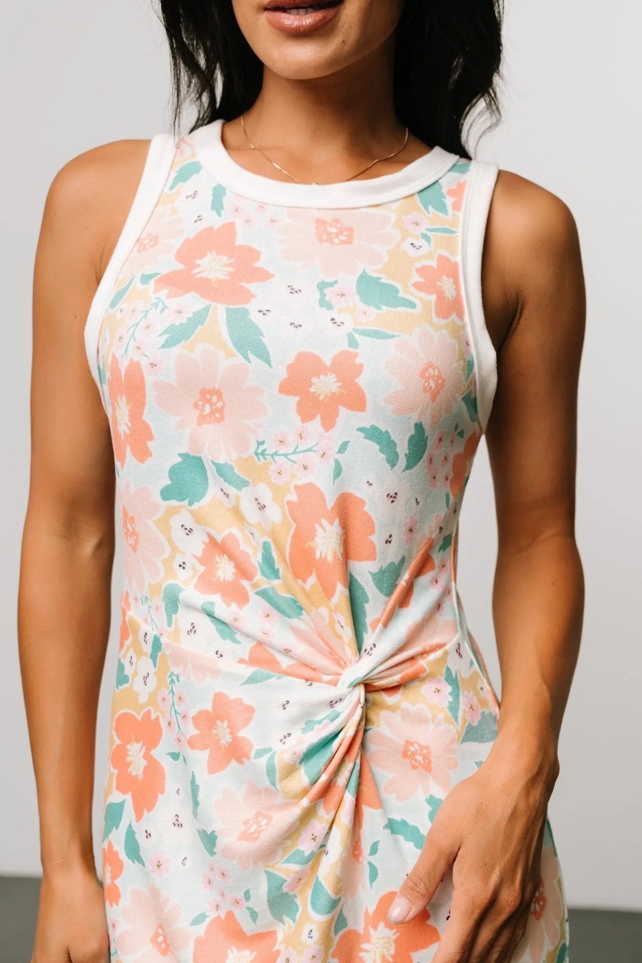 Hot Baltic Born Fresno Tank Maxi Dress | Multi Floral MultiFloral