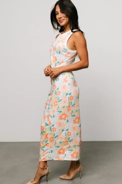 Hot Baltic Born Fresno Tank Maxi Dress | Multi Floral MultiFloral