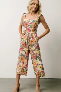 Outlet Baltic Born Gemma Jumpsuit | Multi Floral MultiFloral