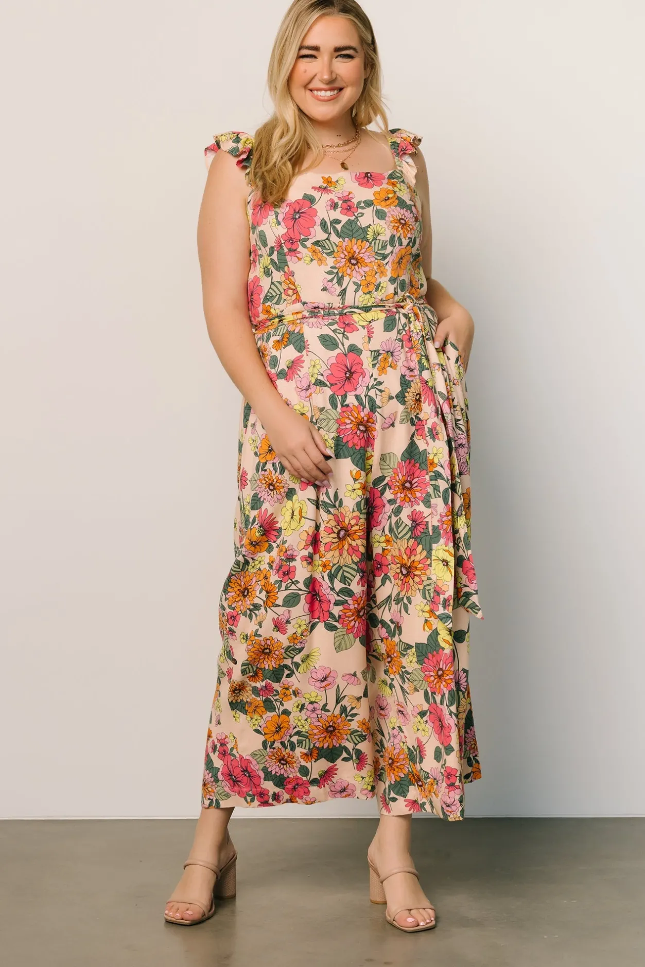 Outlet Baltic Born Gemma Jumpsuit | Multi Floral MultiFloral