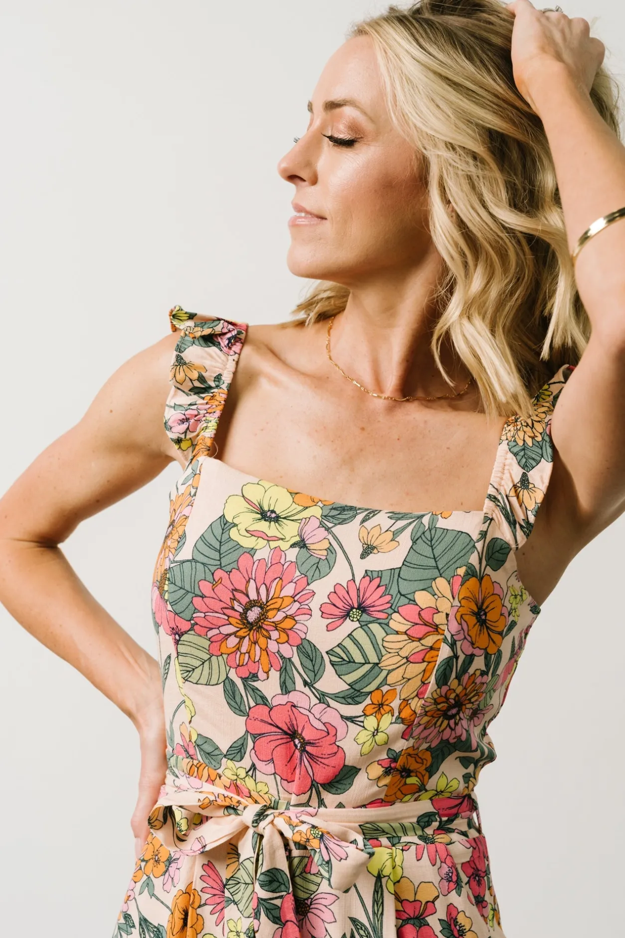 Outlet Baltic Born Gemma Jumpsuit | Multi Floral MultiFloral