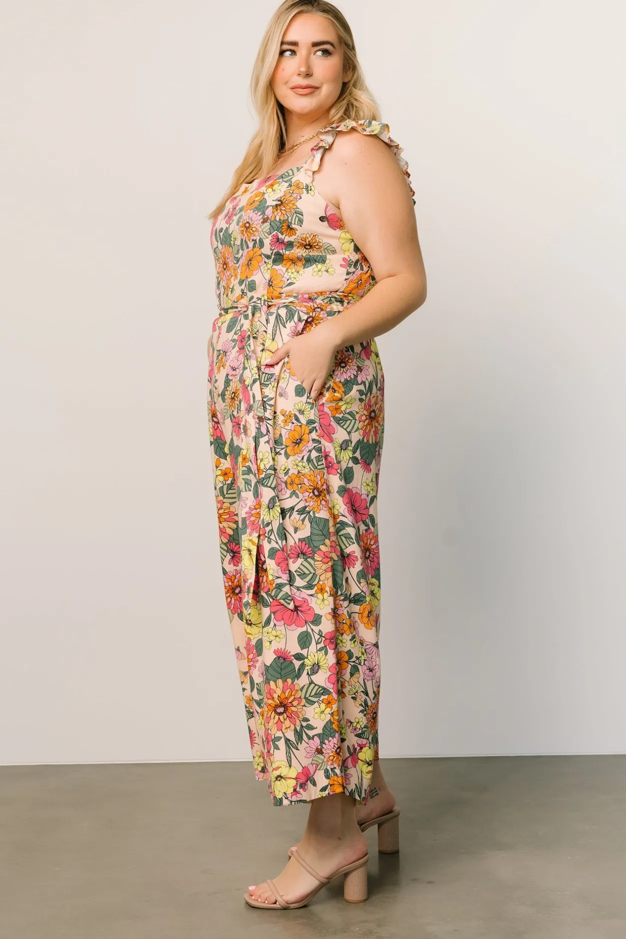Outlet Baltic Born Gemma Jumpsuit | Multi Floral MultiFloral