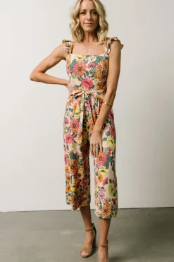 Outlet Baltic Born Gemma Jumpsuit | Multi Floral MultiFloral