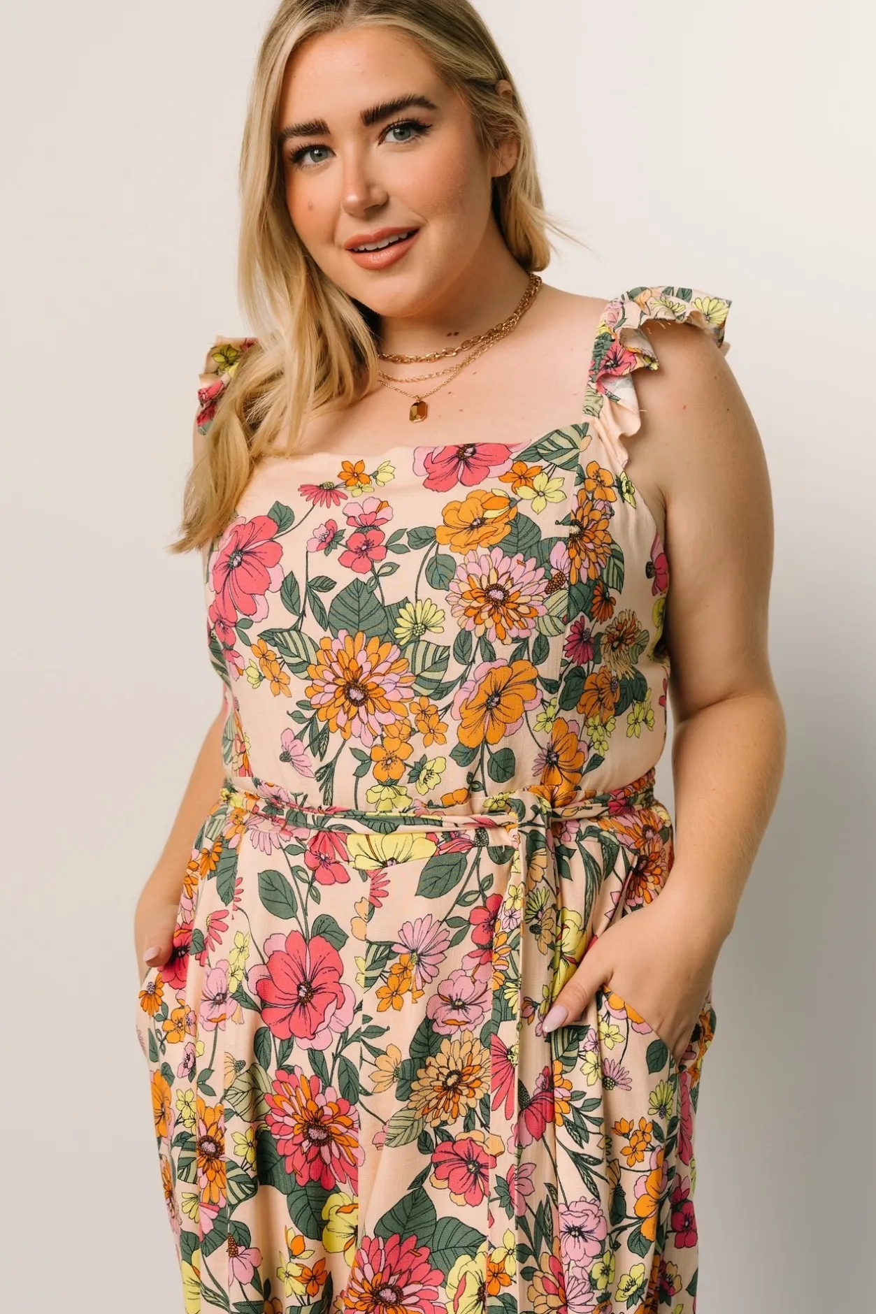 Outlet Baltic Born Gemma Jumpsuit | Multi Floral MultiFloral