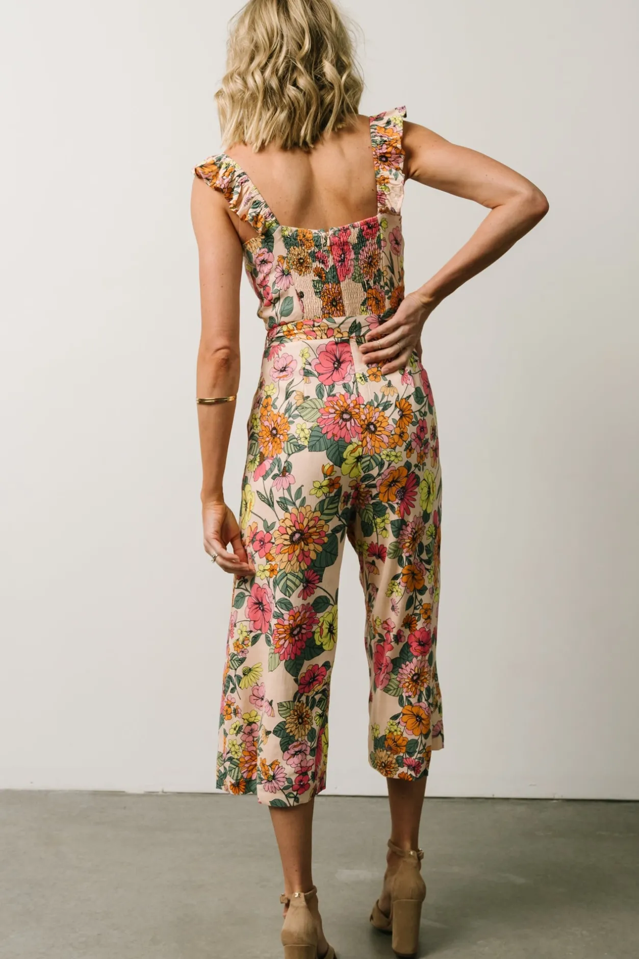 Outlet Baltic Born Gemma Jumpsuit | Multi Floral MultiFloral