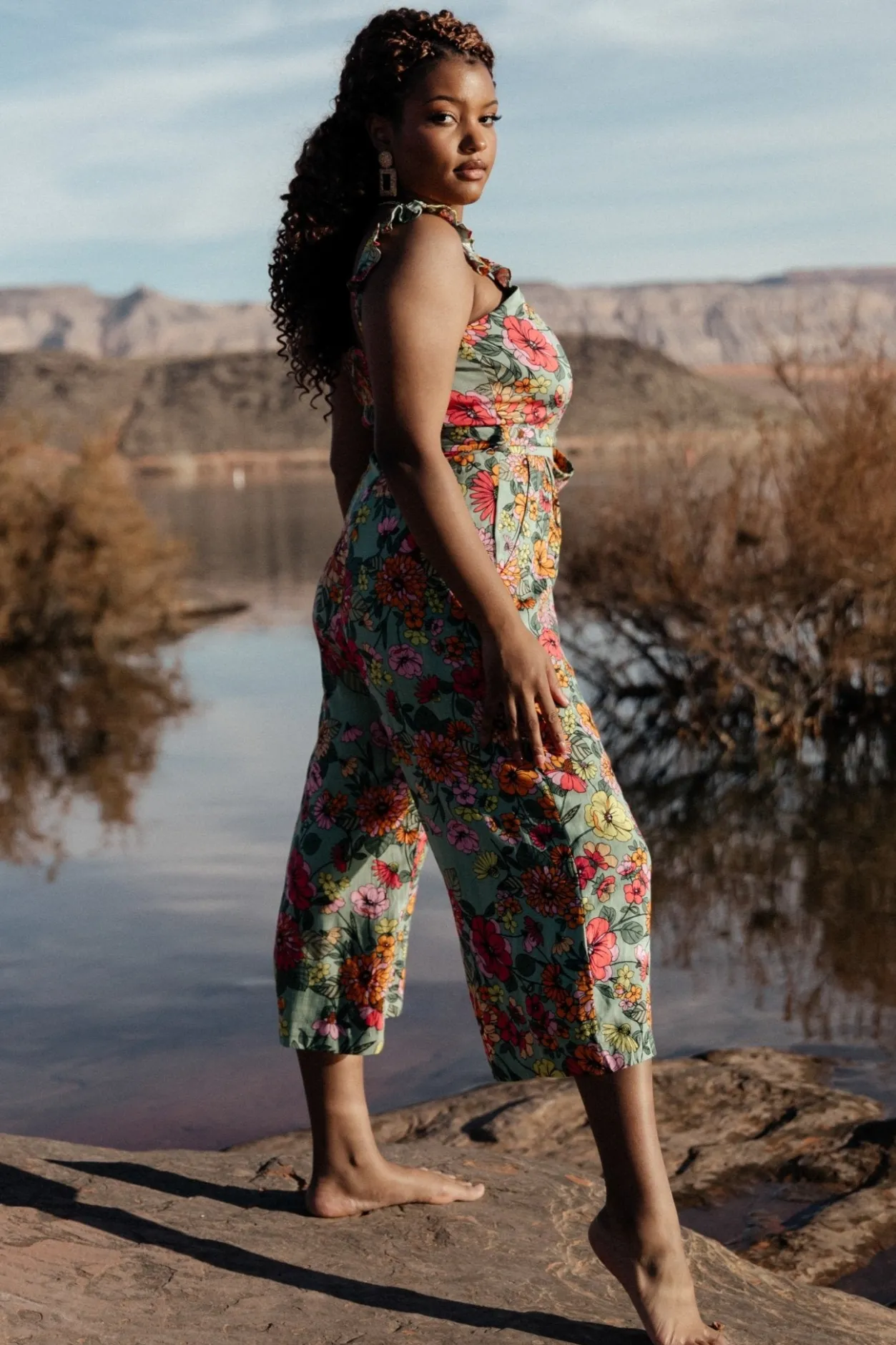 Hot Baltic Born Gemma Jumpsuit | Sage Multi SageMulti
