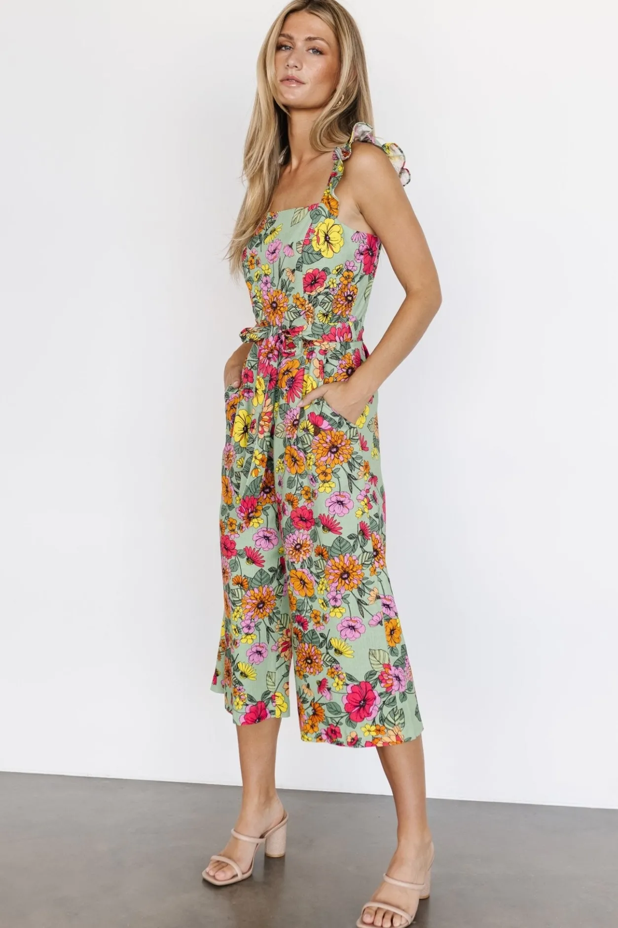 Hot Baltic Born Gemma Jumpsuit | Sage Multi SageMulti