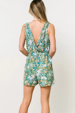 New Baltic Born Gidget Romper | Jade Multi JadeMulti