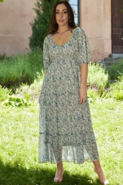 Sale Baltic Born Ginny Maxi Dress | Light Green Floral LightGreenFloral