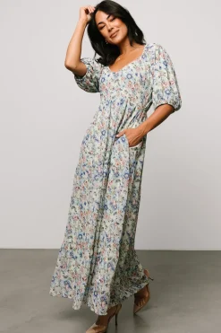 Sale Baltic Born Ginny Maxi Dress | Light Green Floral LightGreenFloral