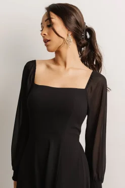 New Baltic Born Giselle Maxi Dress | Black