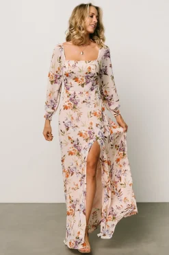 Fashion Baltic Born Giselle Maxi Dress | Blush Multi Floral BlushMultiFloral