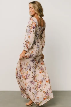Fashion Baltic Born Giselle Maxi Dress | Blush Multi Floral BlushMultiFloral