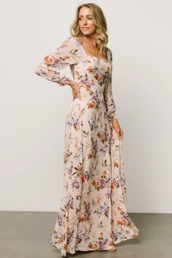 Fashion Baltic Born Giselle Maxi Dress | Blush Multi Floral BlushMultiFloral