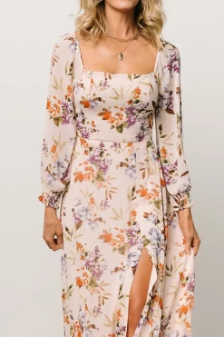 Fashion Baltic Born Giselle Maxi Dress | Blush Multi Floral BlushMultiFloral