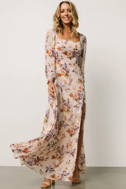 Fashion Baltic Born Giselle Maxi Dress | Blush Multi Floral BlushMultiFloral