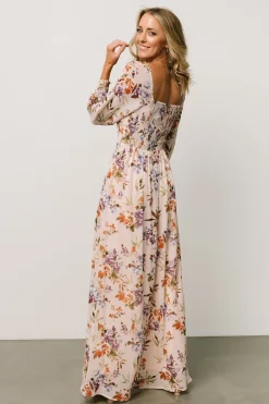 Fashion Baltic Born Giselle Maxi Dress | Blush Multi Floral BlushMultiFloral
