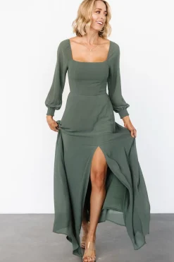 Fashion Baltic Born Giselle Maxi Dress | Dark Sage DarkSage