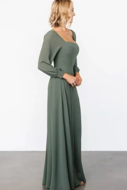 Fashion Baltic Born Giselle Maxi Dress | Dark Sage DarkSage