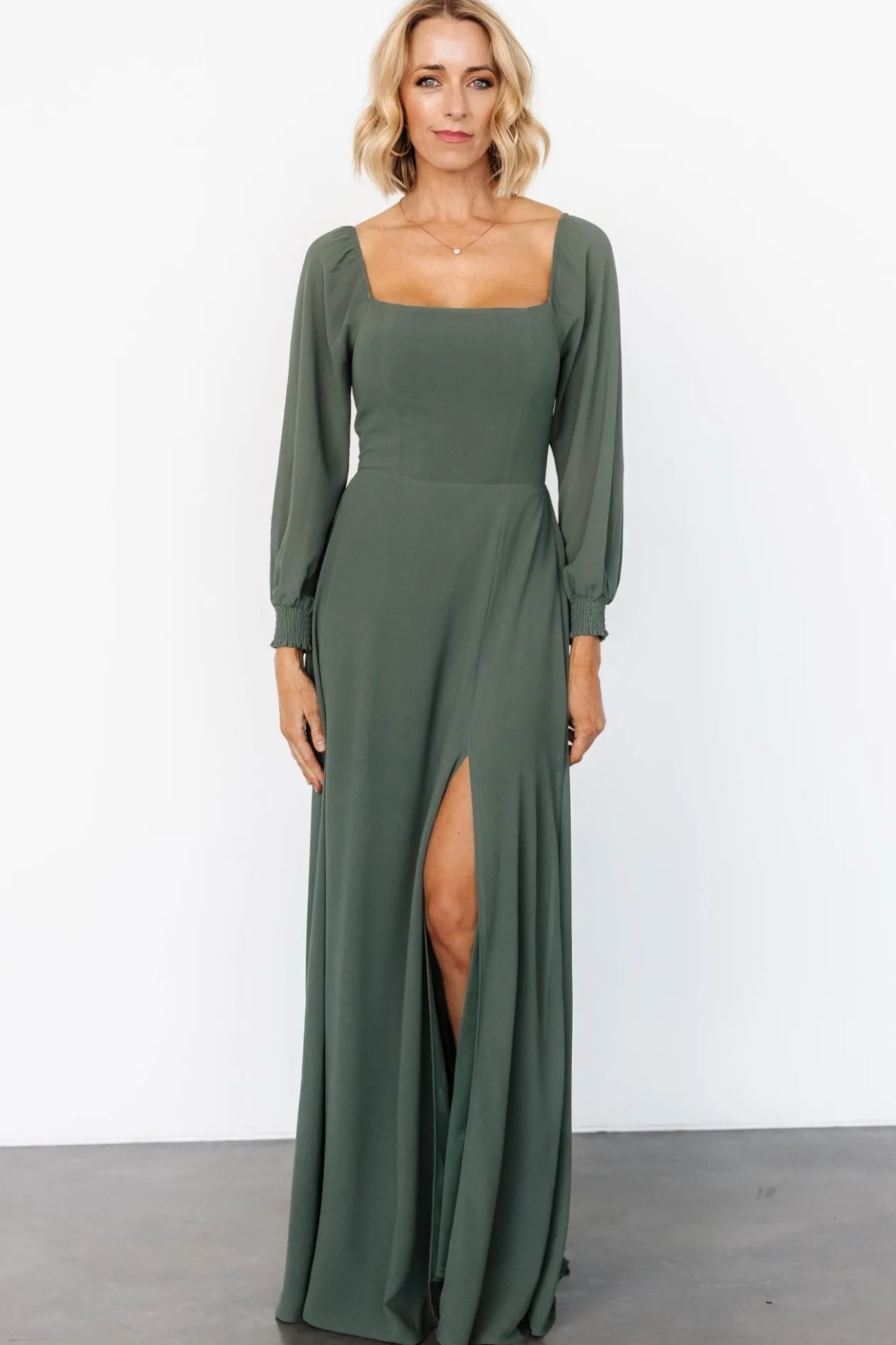 Fashion Baltic Born Giselle Maxi Dress | Dark Sage DarkSage