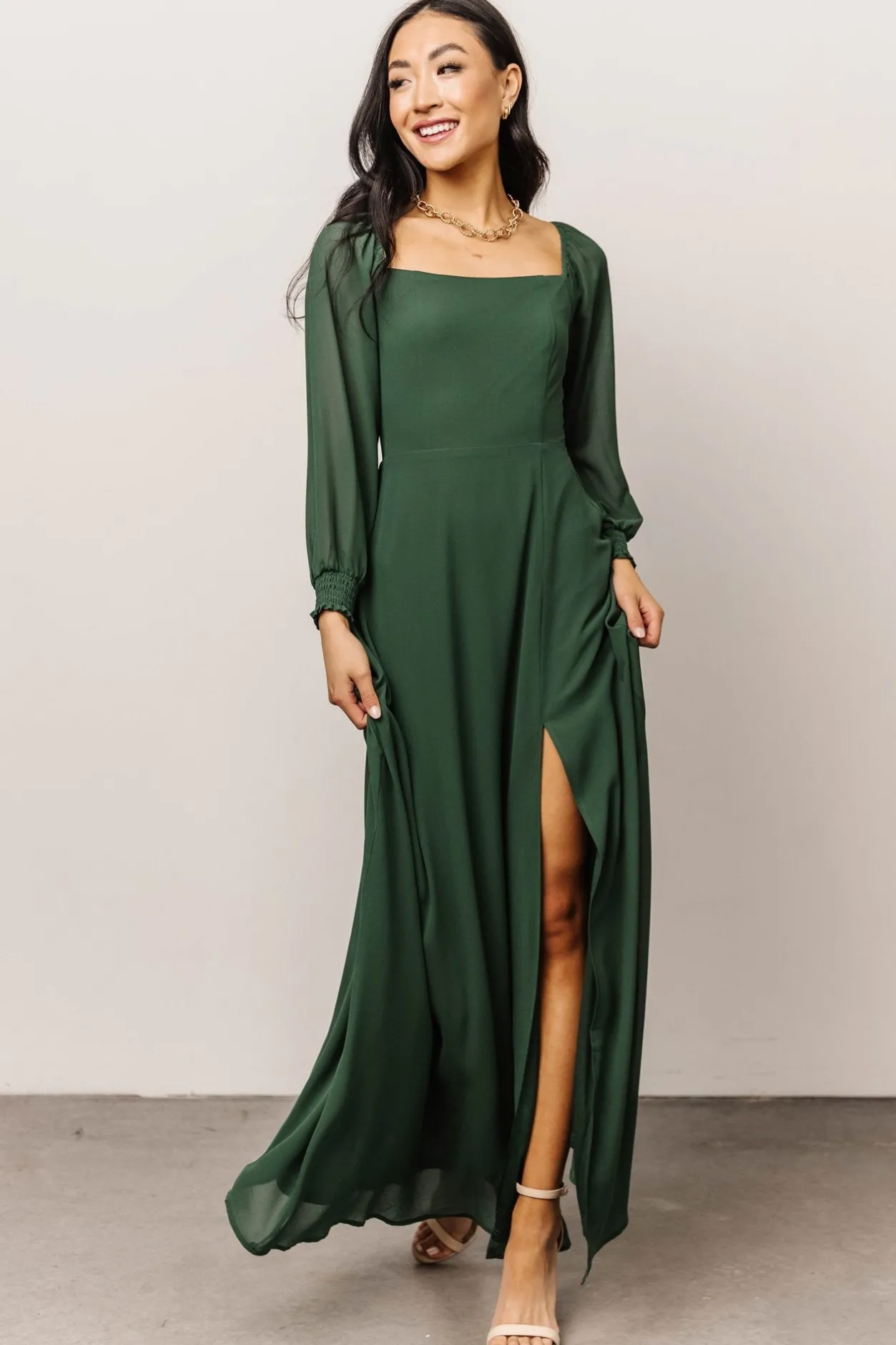 Fashion Baltic Born Giselle Maxi Dress | Evergreen