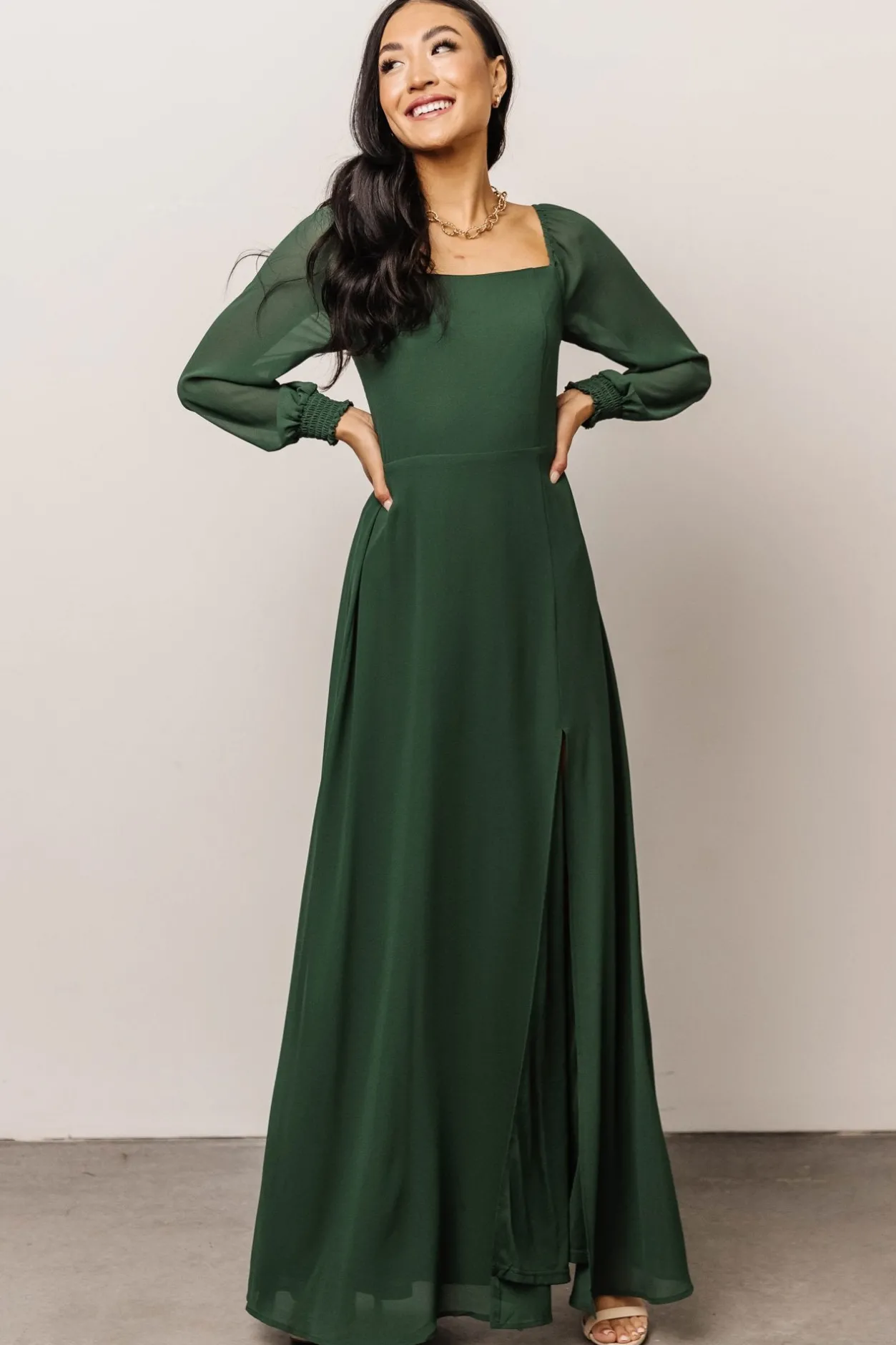 Fashion Baltic Born Giselle Maxi Dress | Evergreen