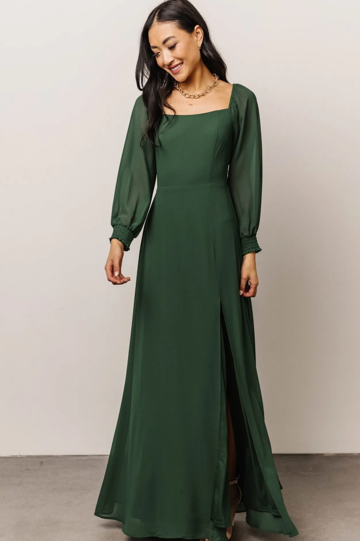Fashion Baltic Born Giselle Maxi Dress | Evergreen