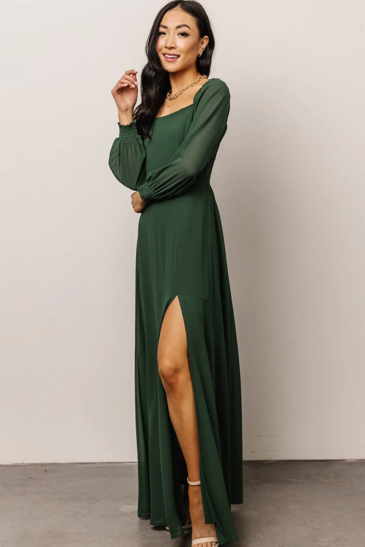 Fashion Baltic Born Giselle Maxi Dress | Evergreen