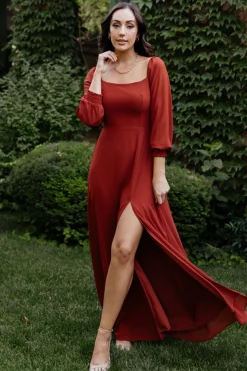 Sale Baltic Born Giselle Maxi Dress | Rust
