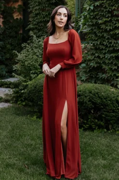 Sale Baltic Born Giselle Maxi Dress | Rust