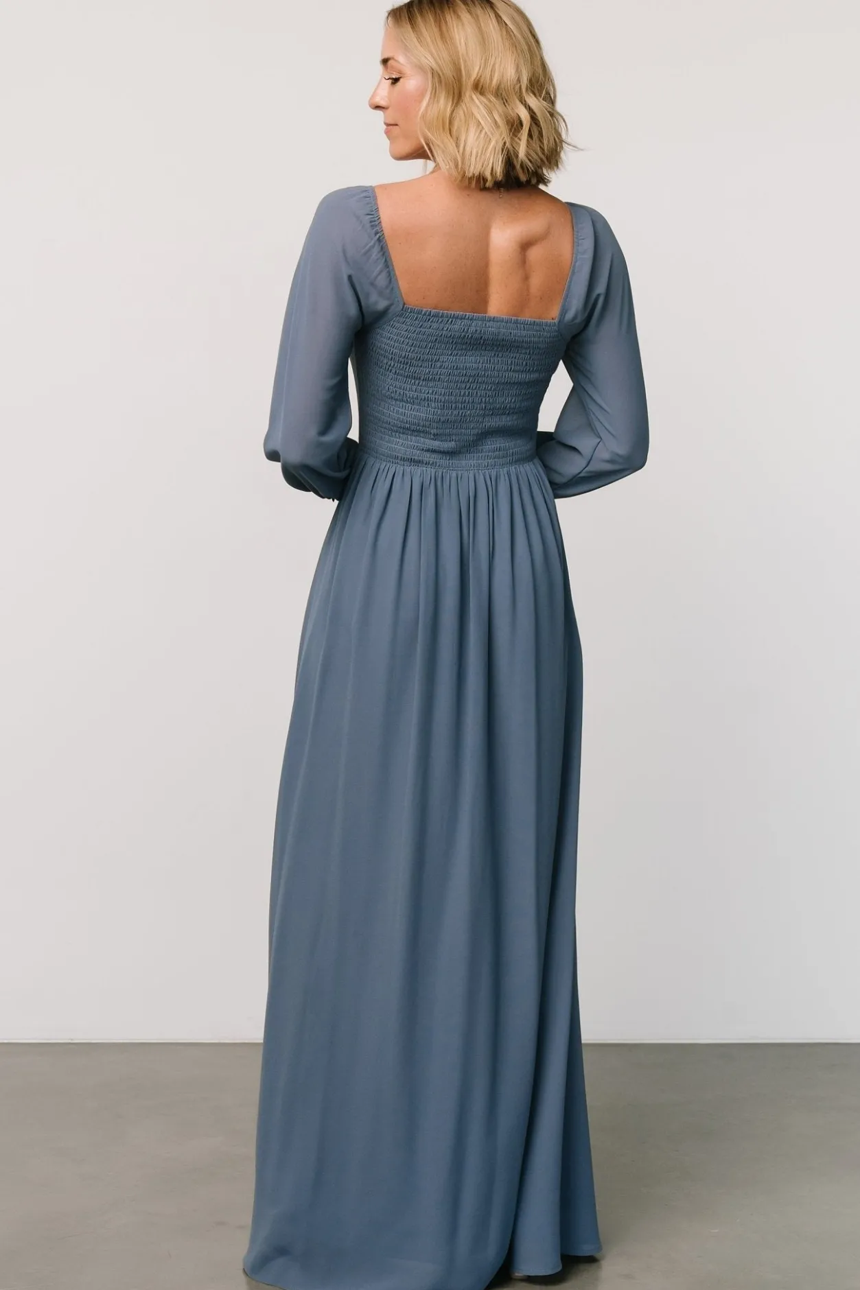Sale Baltic Born Giselle Maxi Dress | Whisper Blue WhisperBlue