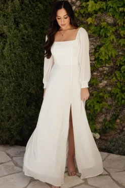 Clearance Baltic Born Giselle Maxi Dress | White