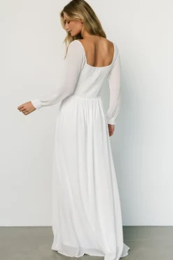 Clearance Baltic Born Giselle Maxi Dress | White