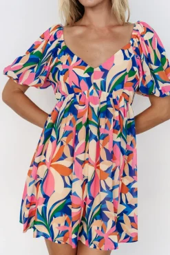 New Baltic Born Giulia Mini Dress | Multi Print MultiPrint