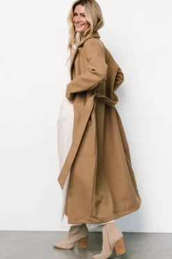 New Baltic Born Glenwood Coat | Camel