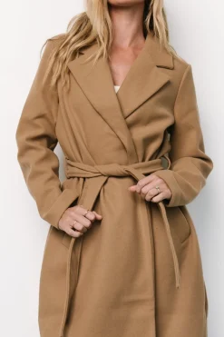New Baltic Born Glenwood Coat | Camel