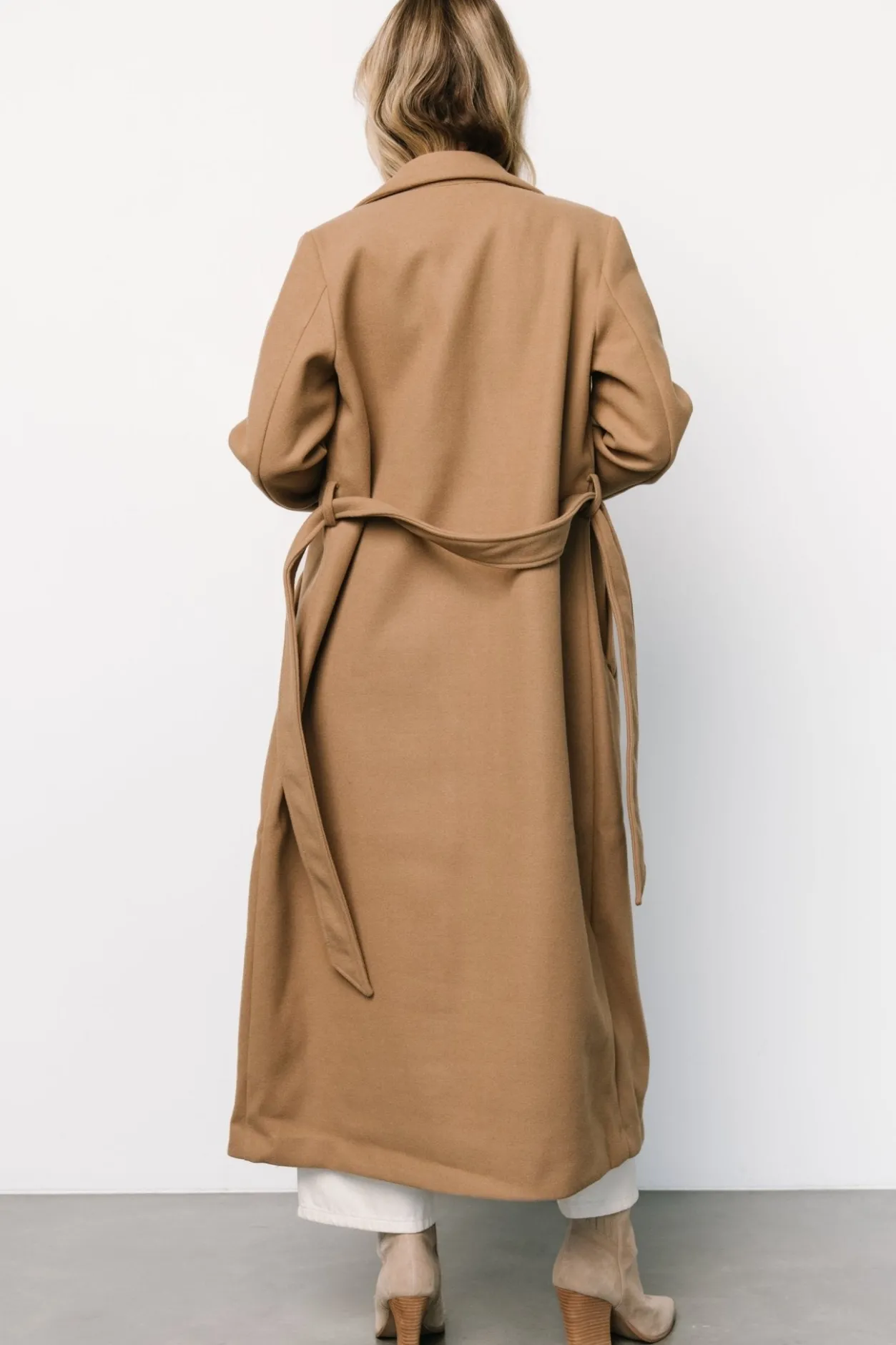 New Baltic Born Glenwood Coat | Camel