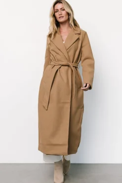 New Baltic Born Glenwood Coat | Camel