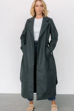 Discount Baltic Born Glenwood Coat | Dark Gray DarkGray