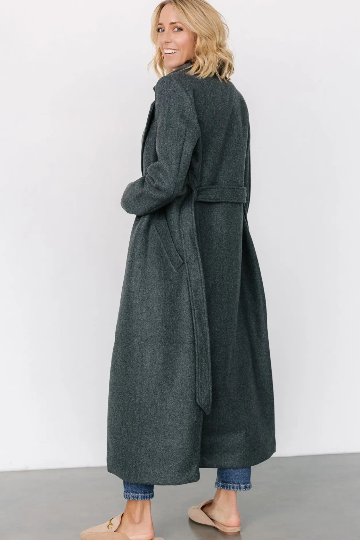 Discount Baltic Born Glenwood Coat | Dark Gray DarkGray