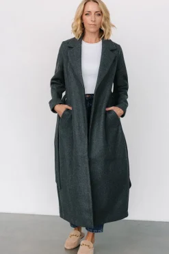 Discount Baltic Born Glenwood Coat | Dark Gray DarkGray