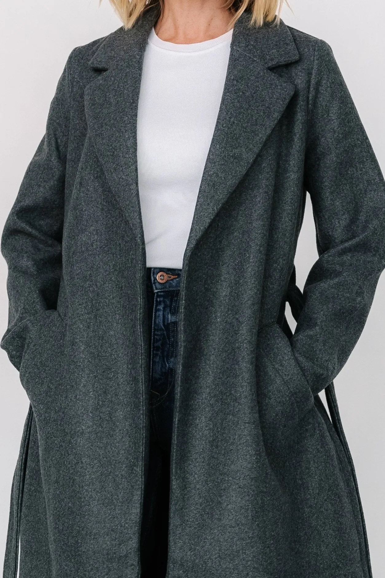 Discount Baltic Born Glenwood Coat | Dark Gray DarkGray